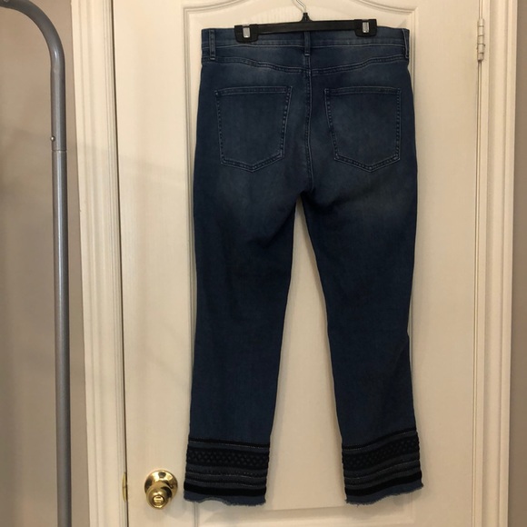 Ann Taylor Ankle Jeans with embroi… - Picture 7 of 7